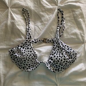 Dalmatian swim suit top